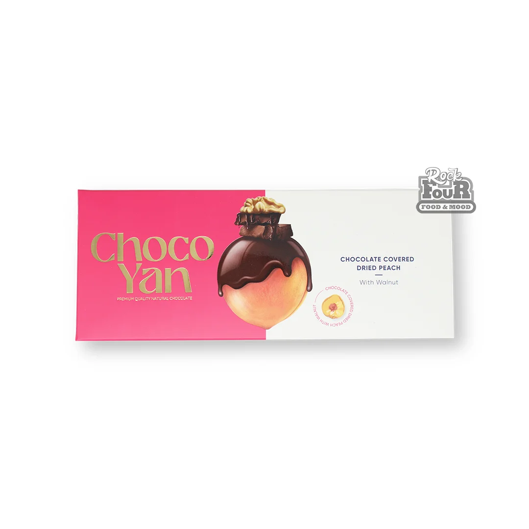 Շոկոլադապատ դեղձաչիր «Choco Yan» ընկույզով 250գ